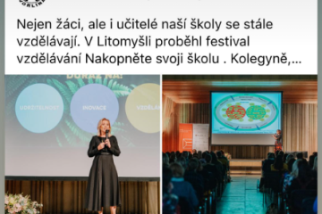 Festival vzdělávání v Litomyšli - Nakopněte svoji školu.